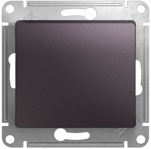 Переключатель без рамки Systeme Electric Glossa 1-кл. перекрестный сиреневый туман картинка